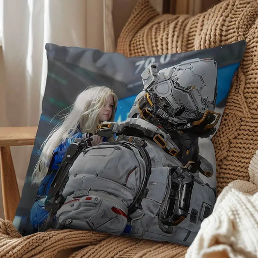 Pragmata Cushion Cover - Diana & Hugh - 5