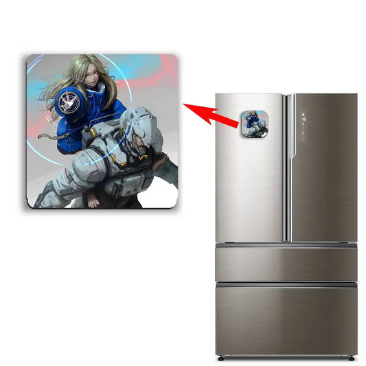 PRAGMATA Fridge Magnet - 15