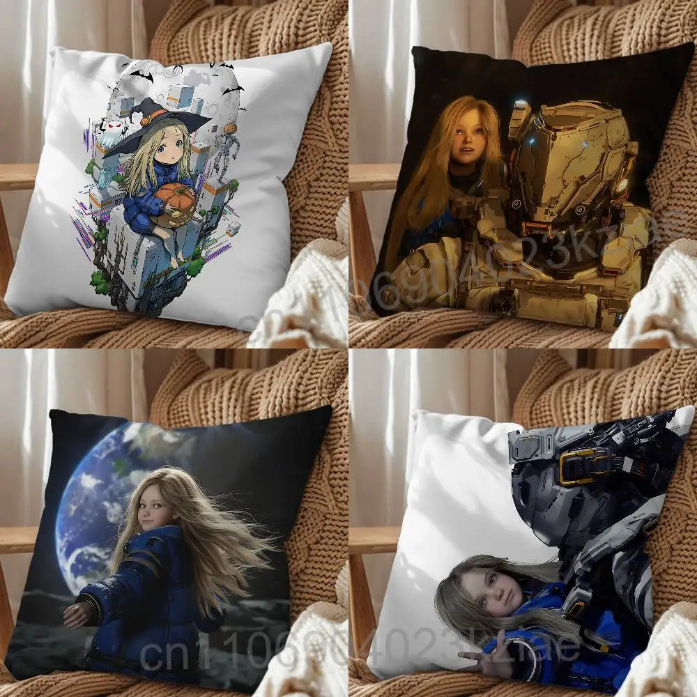 Pragmata Cushion Cover - Hugh & Diana - 7
