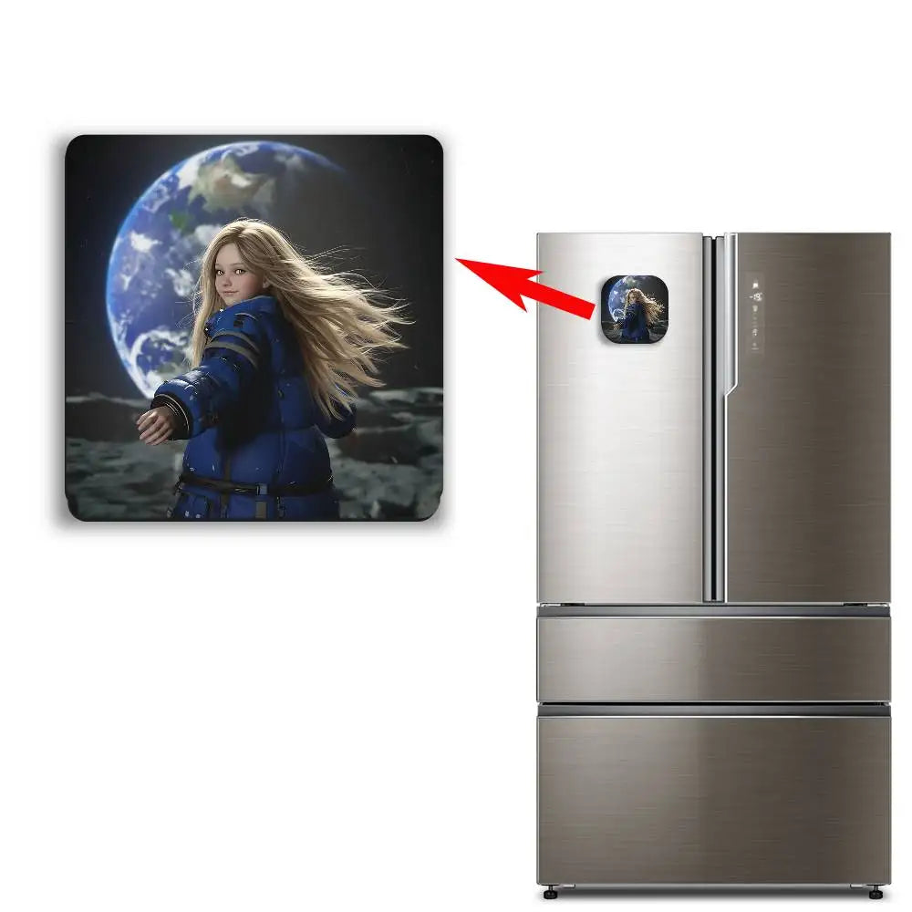 PRAGMATA Fridge Magnet - 1