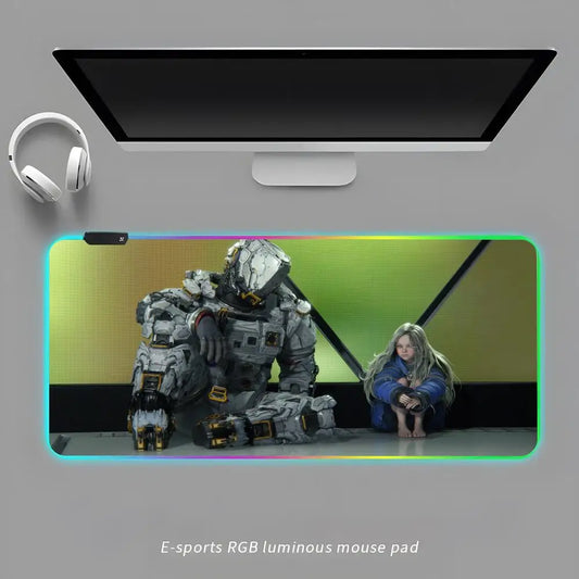 PRAGMATA LED Mouse Pad - Hugh & Diana Sitting - 8