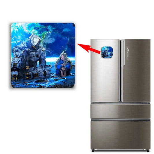 PRAGMATA Fridge Magnet - 11