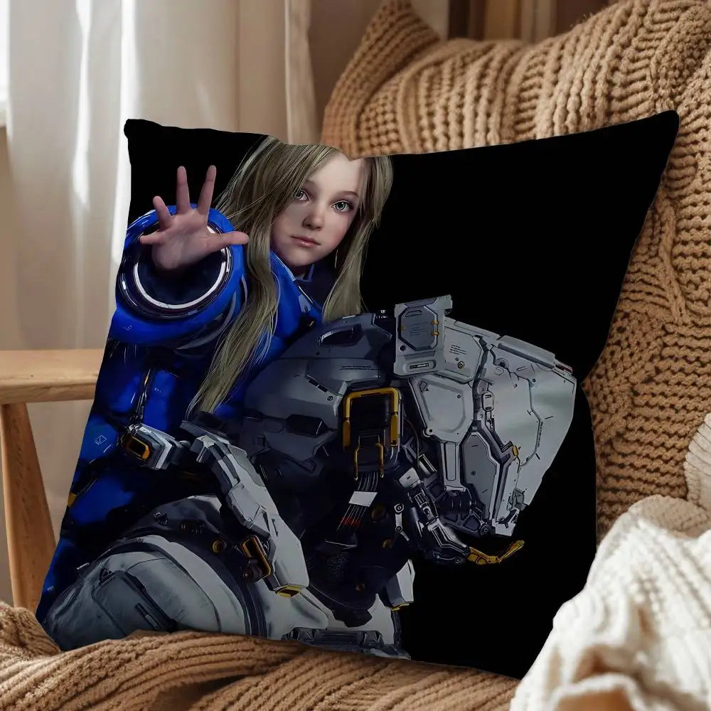 Pragmata Cushion Cover - Diana & Hugh - 4