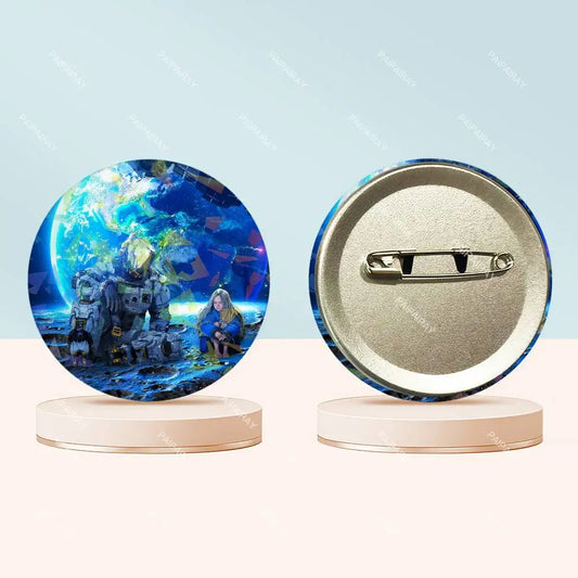 Pragmata Round Badge - 2